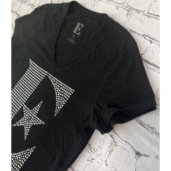 Official Elton John Ladies Fit Raised Embellishment Shirt Fits Like XS Small‎ - Picture 5 of 8